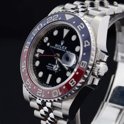 rolex gmt master ii pepsi thickness